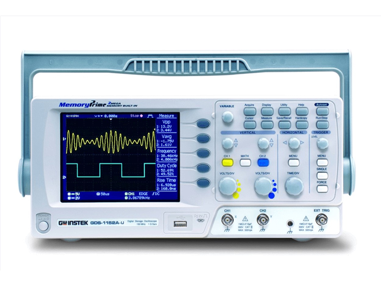 GDS-1000A-U 시리즈 150MHz/100MHz/70MHz 디지털 스토리지 오실로스코프, GWINSTEK