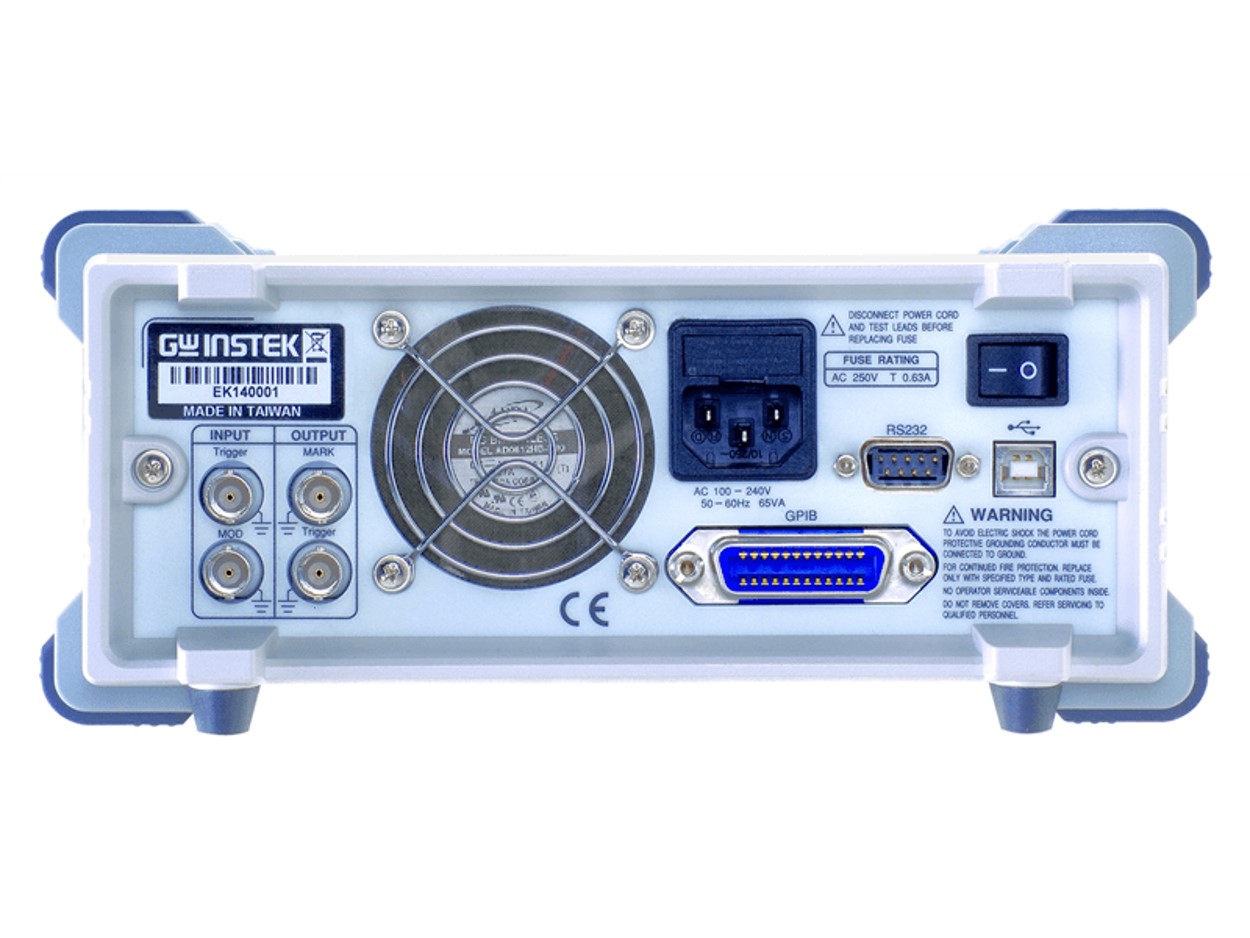 AFG-3000 시리즈 80MHz/50MHz 1채널 임의파형 함수 발생기, GWINSTEK