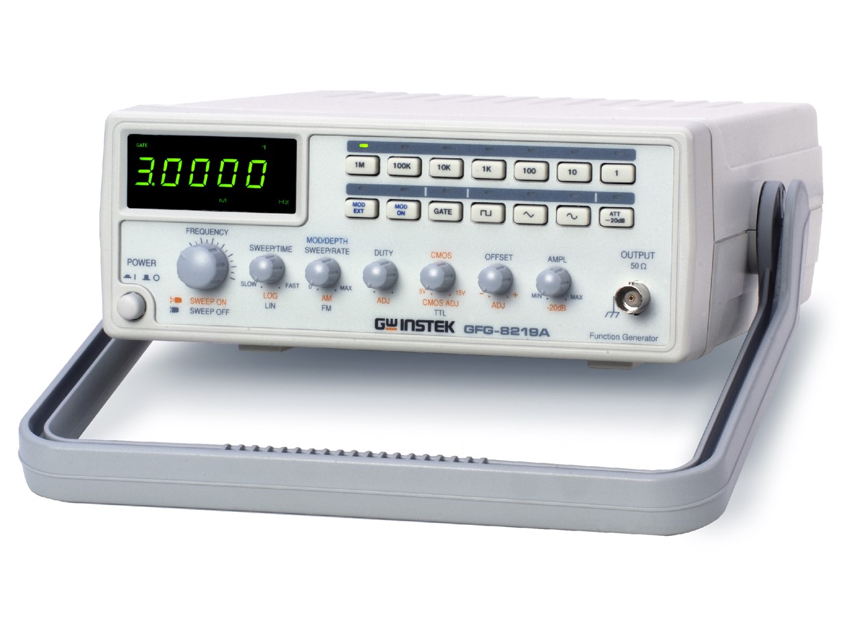 GFG-8200A 시리즈 5MHz/3MHz 1채널 아날로그 함수 발생기, GWINSTEK