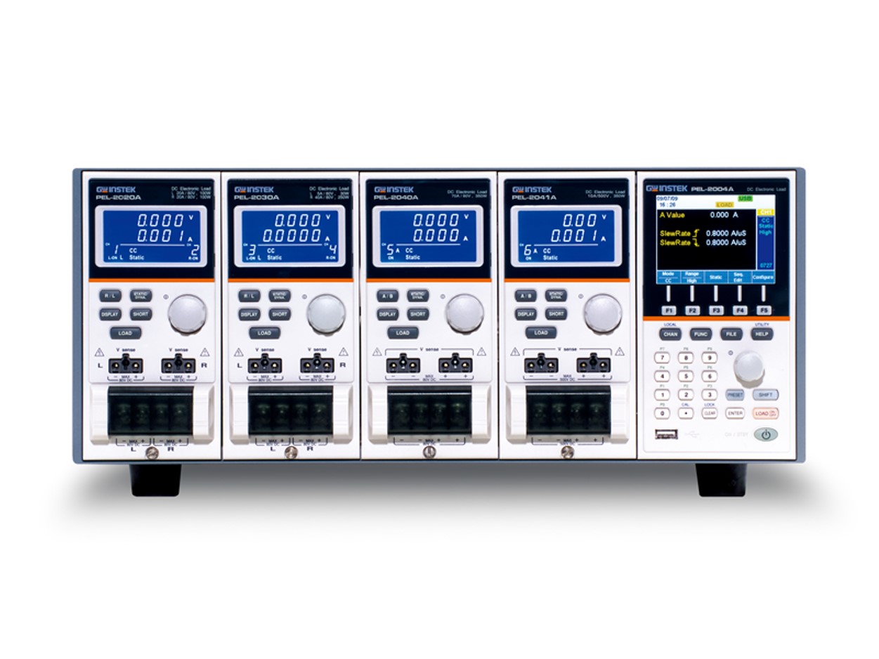 PEL-2000A 시리즈 다채널 프로그래머블 DC 전자 부하, GWINSTEK
