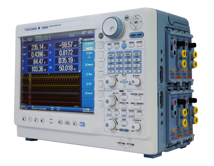 전력분석기,PX8000,높은 주파수 대역의 솔루션,YOKOGAWA