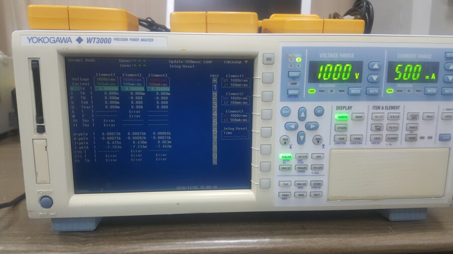 요꼬가와 파워아날라이저 WT3000렌탈 임대 , YOKOGAWA POWER ANALYZER,