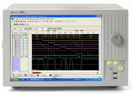 중고로직분석기 Agilent 16801A 34-Channel PORTABLE LOGIC ANALYZER 중고판매