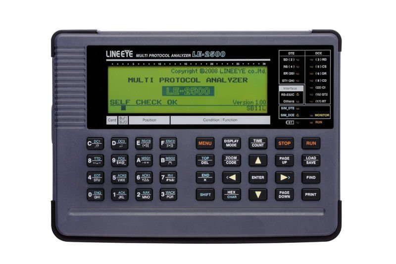 RS232 프로토콜 분석기 PROTOCOL ANALYZER LE-2500 LINE-EYE 중고판매