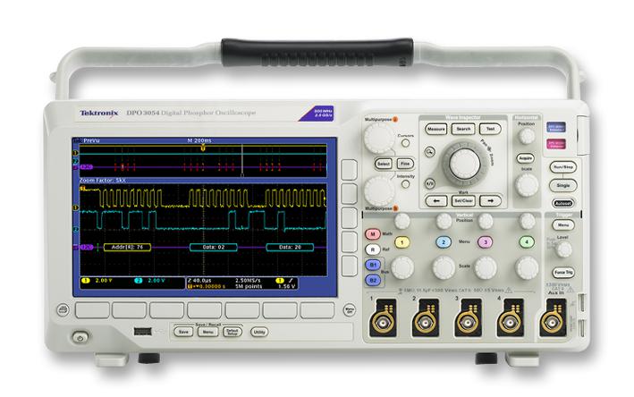 DPO3054 중고 오실로스코프 TEKTRONIX 500MHz, 4CH