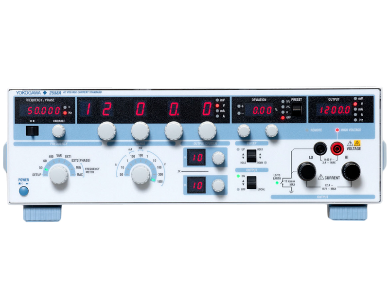 중고 요꼬가와 YOKOGAWA 2558A VOLTAGE CURRENT STANDARD 판매