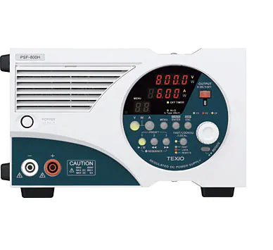 800V 파워서플라이 렌탈 Texio PSF-400H Flexible range regulated DC power supply (800V/3A/400W)