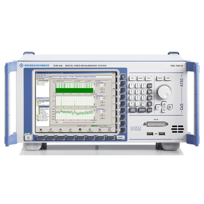 중고 DVM400 Digital Video Measurement System 로데슈바르즈 디지털 비디오 측정 시스템(MPEG-2/DTV 플랫폼)